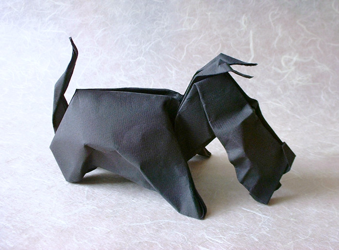 Origami Aberdeen by Eric Joisel. Folded by Gilad Aharoni on giladorigami.com