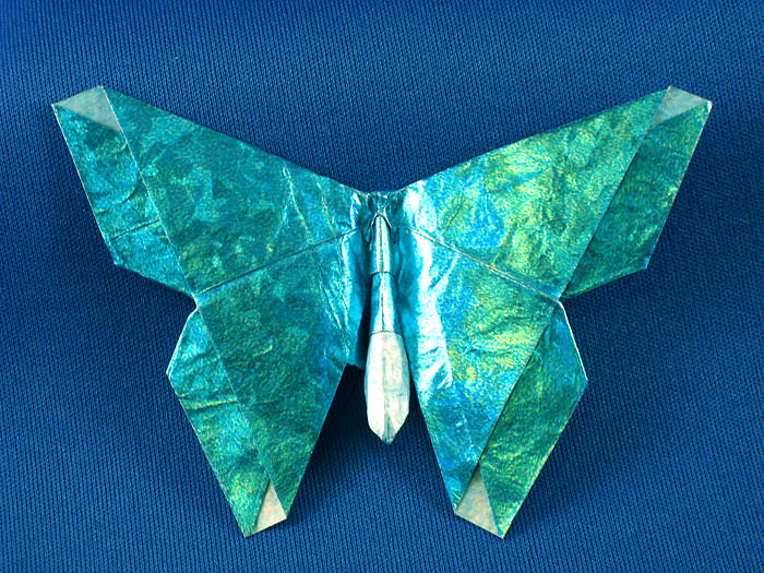 Origami Butterfly - Alice Gray by Michael G. LaFosse. Folded by Gilad Aharoni on giladorigami.com
