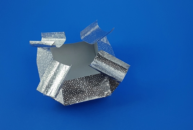 Origami Ashtray by David Brill. Folded by Gilad Aharoni on giladorigami.com