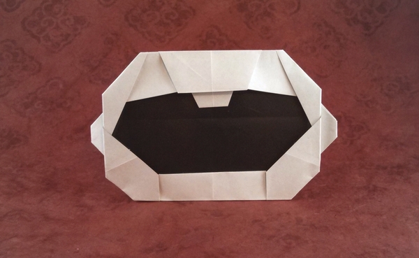 Origami Waaaaaaah!!! by Gilad Aharoni. Folded from a square of origami paper by Gilad Aharoni on giladorigami.com