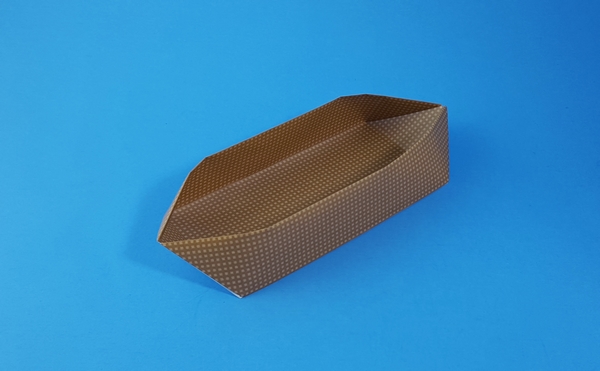 Origami Japanese barge by Traditional. Folded by Gilad Aharoni on giladorigami.com