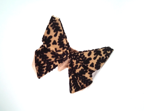Origami Butterfly - Doris Asano by Michael G. LaFosse. Folded from a square of scrapbooking paper by Gilad Aharoni on giladorigami.com