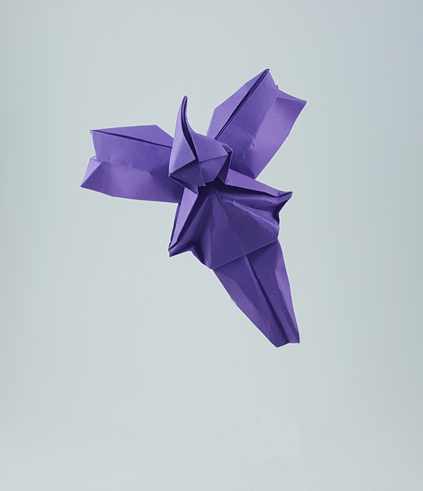 Origami Fairy by Marc Vigo Anglada. Folded by Gilad Aharoni on giladorigami.com