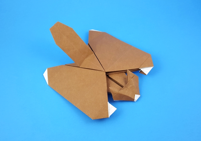 Origami Flying squirrel by Yoo Tae Yong. Folded by Gilad Aharoni on giladorigami.com