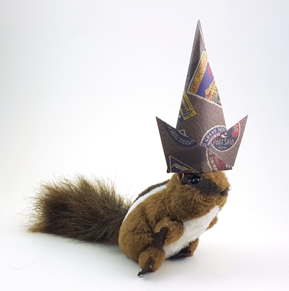Origami Party hat by Traditional. Folded by Gilad Aharoni on giladorigami.com
