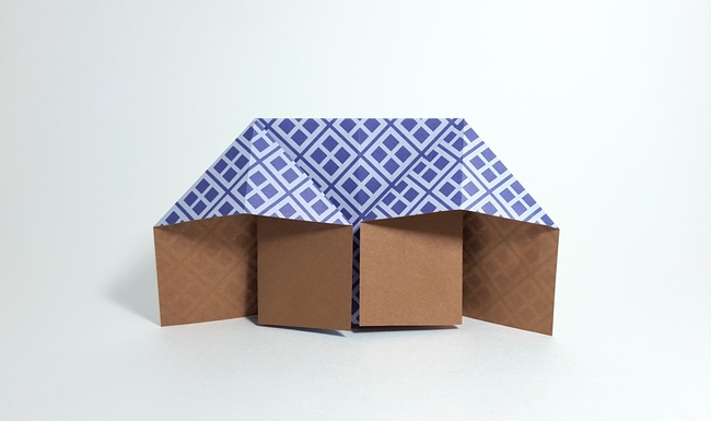 Origami House by Traditional. Folded by Gilad Aharoni on giladorigami.com