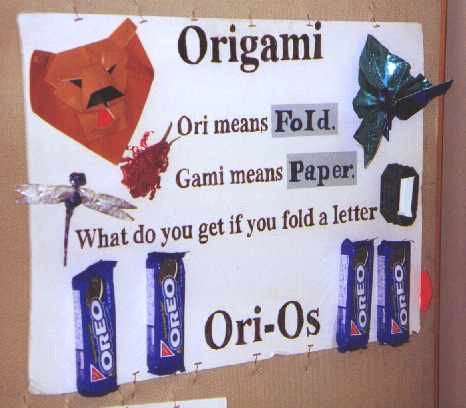 origami usa poster