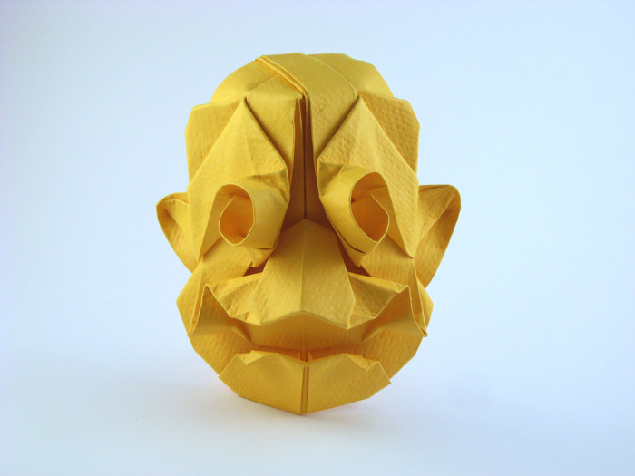 Origami Obeshimi by Tomoko Fuse. Folded from a square of Canson art paper by Gilad Aharoni on giladorigami.com