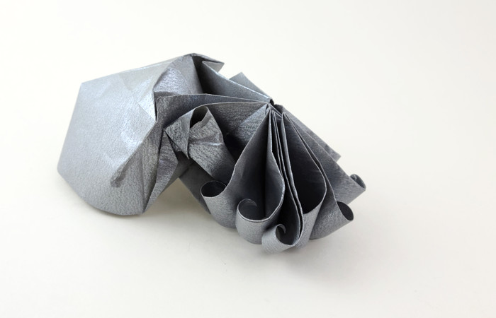 Origami Octopus by Boice Wong folded by Gilad Aharoni
