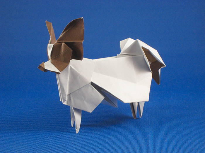 Origami Papillon by Hideo Komatsu. Folded by Gilad Aharoni on giladorigami.com