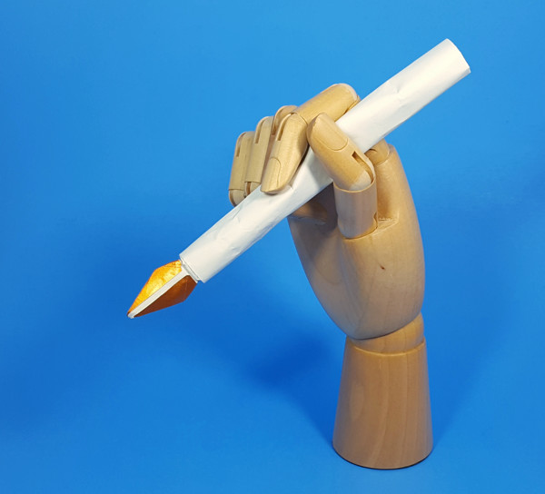 Origami Pen by David Petty. Folded by Gilad Aharoni on giladorigami.com