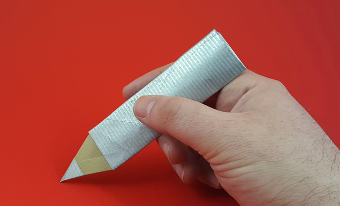 Origami Pencil by Marc Kirschenbaum. Folded by Gilad Aharoni on giladorigami.com