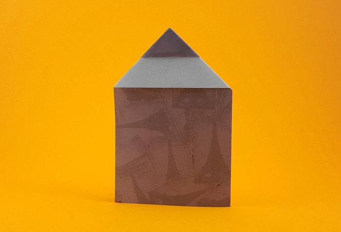 Origami Pencil by Mars_man. Folded from a square of origami paper by Gilad Aharoni on giladorigami.com