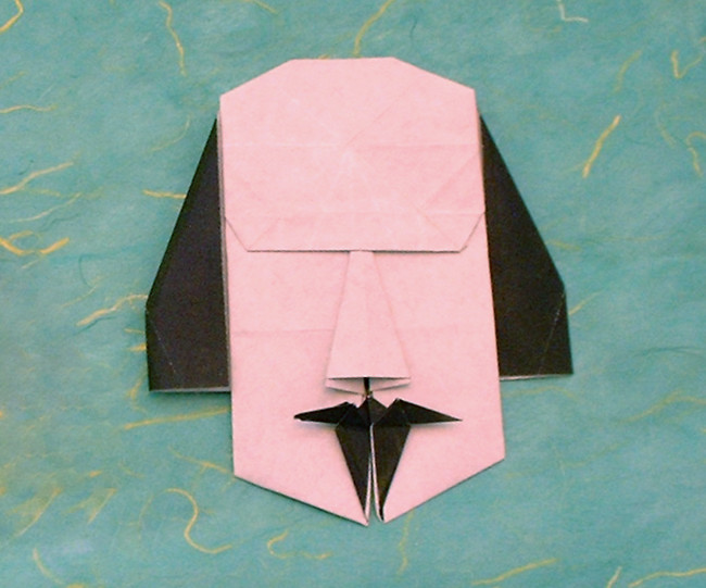 Origami Shakespeare by Eric Kenneway. Folded by Gilad Aharoni on giladorigami.com