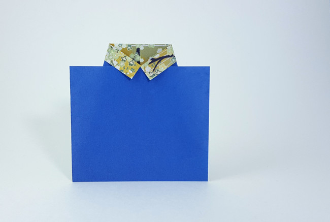 Origami Shirt by Traditional. Folded by Gilad Aharoni on giladorigami.com