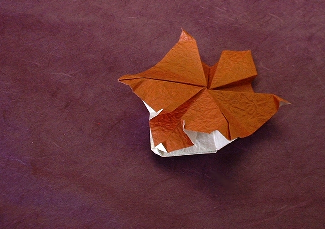 Origami Flying squirrel by Kunihiko Kasahara. Folded by Gilad Aharoni on giladorigami.com
