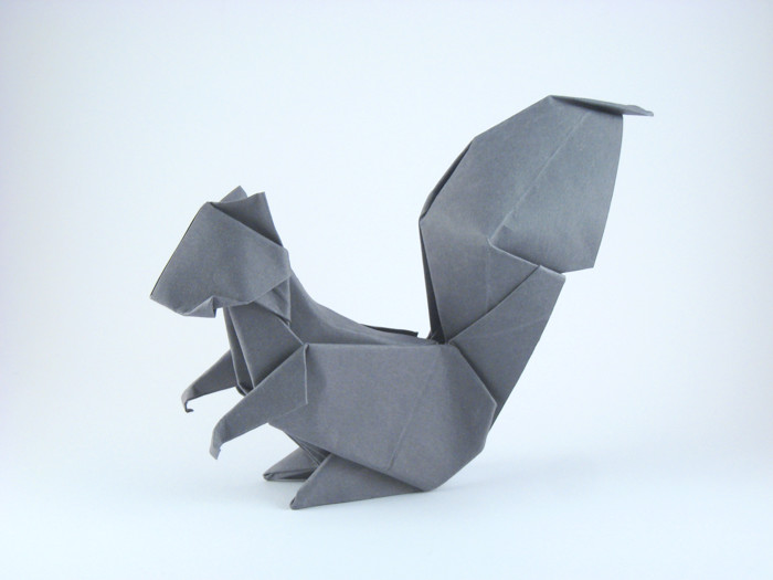 Origami Squirrel by Gen Hagiwara. Folded by Gilad Aharoni on giladorigami.com