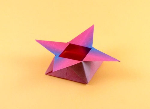 Origami Candy dish by Traditional. Folded by Gilad Aharoni on giladorigami.com