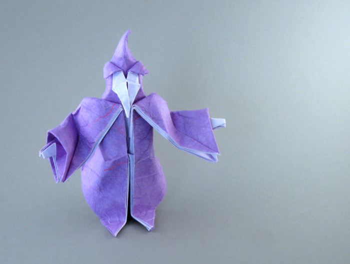 Origami Wizard by Miyajima Noboru. Folded by Gilad Aharoni on giladorigami.com
