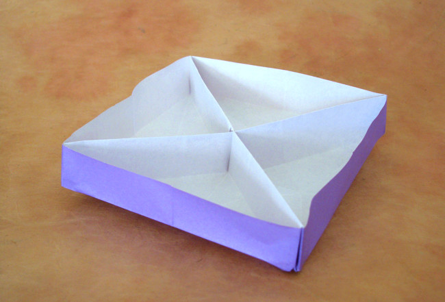 Origami Xbox by Jun Maekawa. Folded by Gilad Aharoni on giladorigami.com