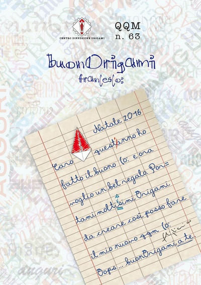 Buon Origami - QQM 63 book cover