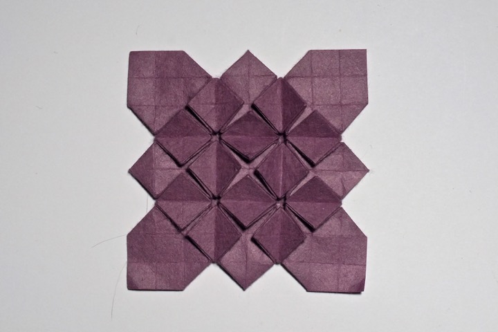 Origami Ajisai-ori by Fujimoto Shuzo on giladorigami.com