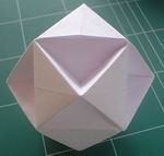 Origami Rhombic dodecahedron by David Brill on giladorigami.com