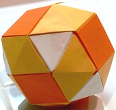 Origami Snub cube by Boaz Shuval on giladorigami.com