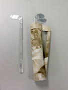 Origami Golf bag by Louise Cooper on giladorigami.com