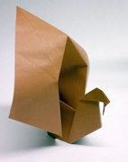 Origami Turkey by Sarah Muegge on giladorigami.com