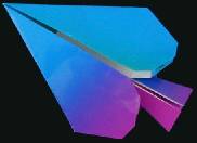 Origami Cards - spade by John Montroll on giladorigami.com