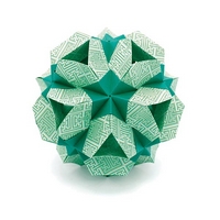 Origami Jade star by Ekaterina Lukasheva on giladorigami.com