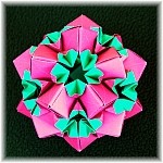 Origami Star Flower Variation by Meenakshi Mukerji on giladorigami.com