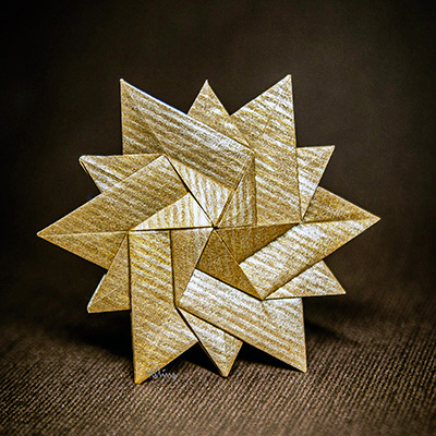 Origami Trinity by Natalia Guzowska on giladorigami.com