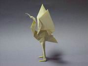 Origami Crane - standing by Jun Maekawa on giladorigami.com