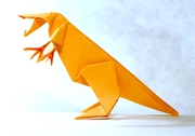 Origami Tyrannosaurus by Jun Maekawa on giladorigami.com