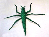Origami Walking stick by Manuel Sirgo on giladorigami.com