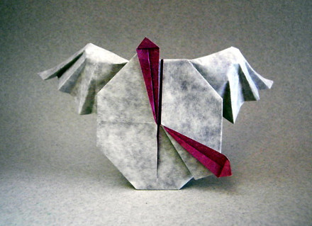 Origami Time flies by Daniela Carboni on giladorigami.com