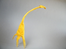 Origami Giraffe by Victor Coeurjoly on giladorigami.com