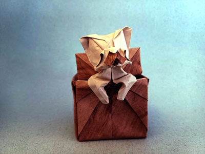 Origami Home sweet box by Sebastien Limet (Sebl) on giladorigami.com