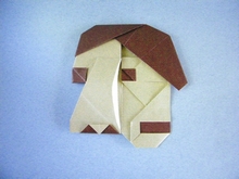 Origami Homage to Picasso by Marc Kirschenbaum on giladorigami.com
