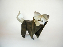 Origami Tim dog by Nicolas Terry on giladorigami.com