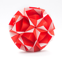 Origami Esterre sonobe by Maria Sinayskaya on giladorigami.com