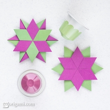 Origami Rafael star by Maria Sinayskaya on giladorigami.com