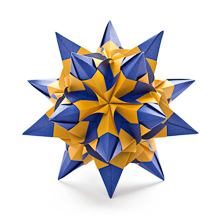 Origami Talitha star by Maria Sinayskaya on giladorigami.com
