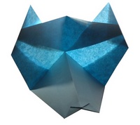 Origami Wolf by Joel Stern on giladorigami.com