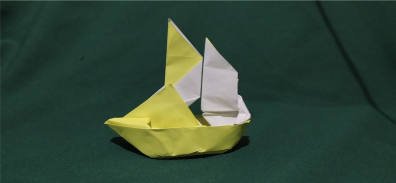 Origami Sailing boat by Hadi Tahir on giladorigami.com