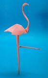 Origami Flamingo by Quentin Trollip on giladorigami.com