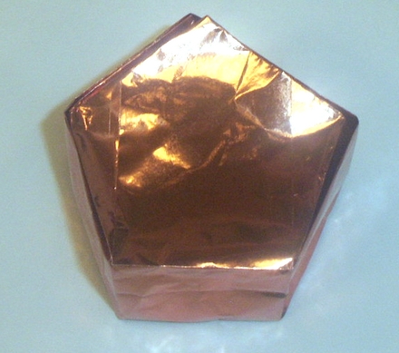 Origami Pentagonal prism by John Montroll on giladorigami.com