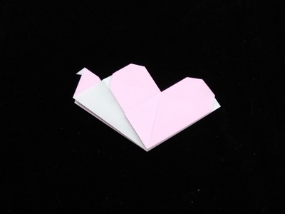 Origami Bird with heart by Aoyagi Shoko on giladorigami.com